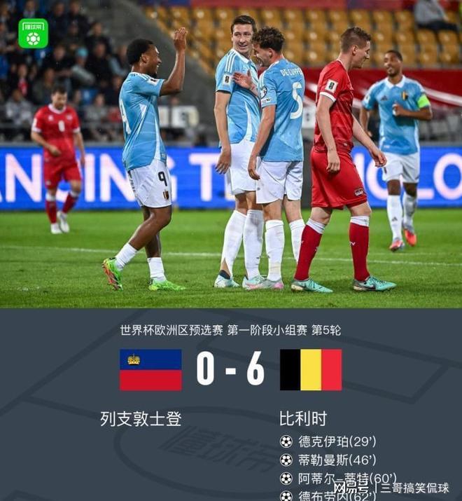 关于比利时击败北马其顿，欧预赛晋级受阻的信息